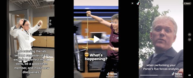 Professors Try Teaching With TikTok. But It’s Not for ‘Boring, Lecturing Things.’